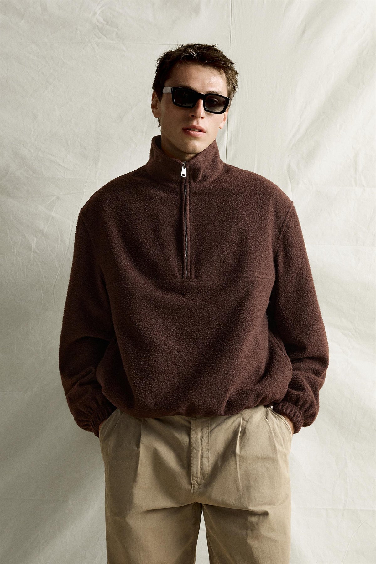 WOOL BLEND ANORAK