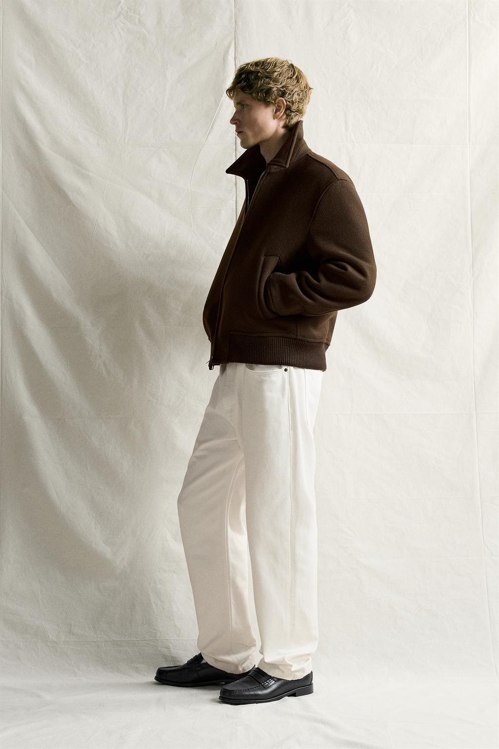 FIT WOOL BLEND JACKET