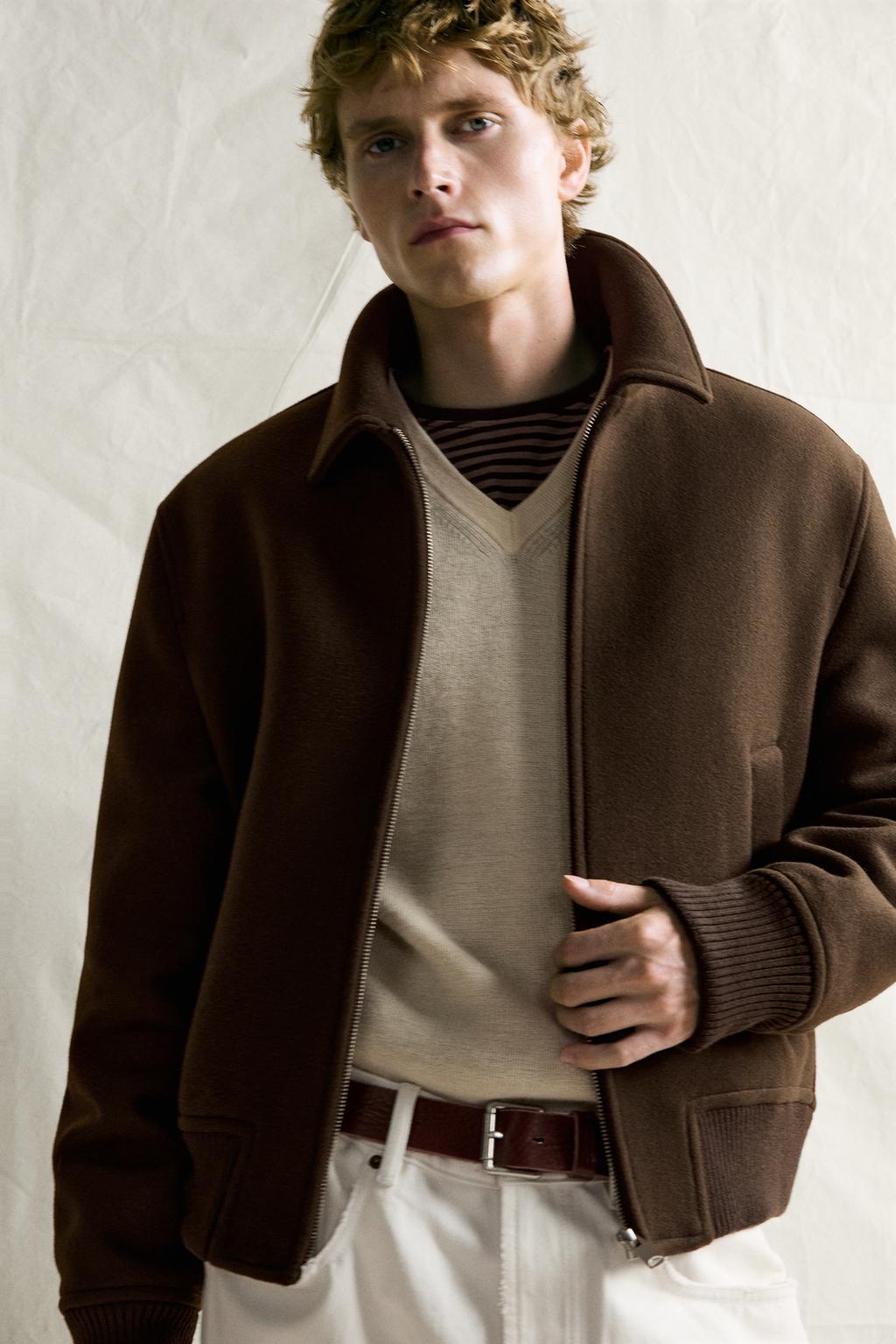 FIT WOOL BLEND JACKET