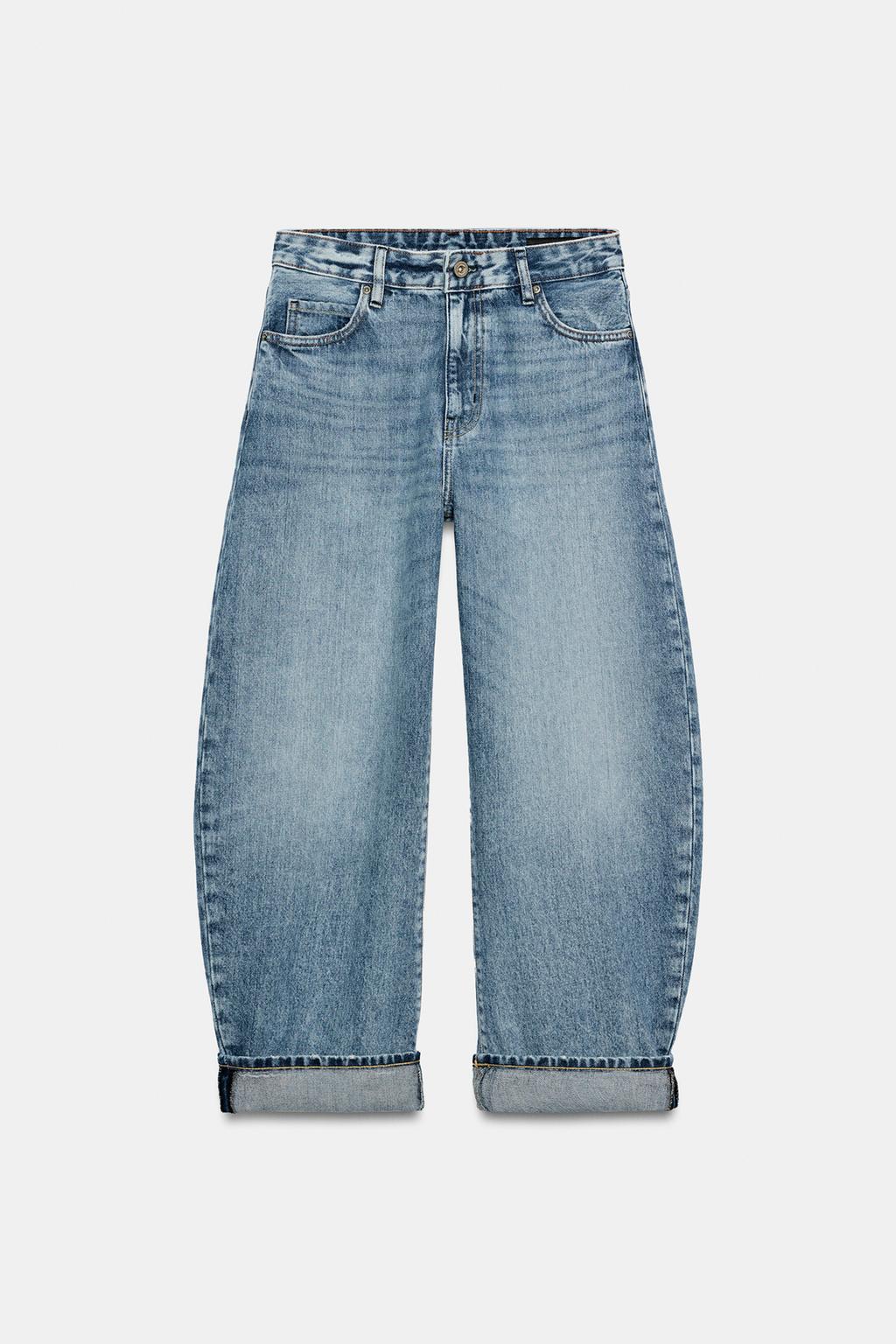 CUFFED BALLOON JEANS